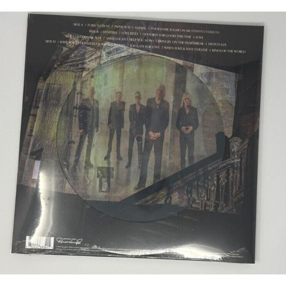DEF LEPPARD DRASTIC SYMPHONIES - Vinyl LP Picture Disc - Signed Autograph COA - Picture 6 of 8